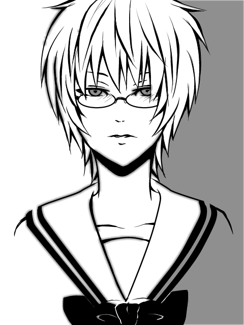 saiki kusuo and saiki kuriko (saiki kusuo no psi nan) drawn by gaara119