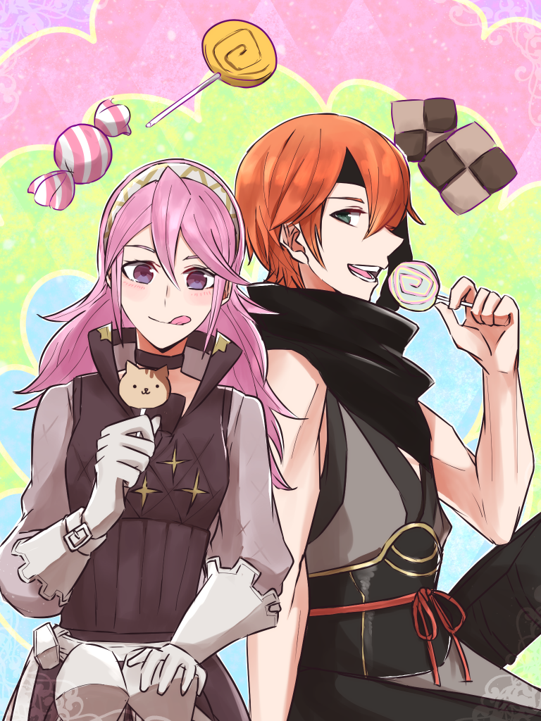 soleil and asugi (fire emblem and 1 more) drawn by chlxms