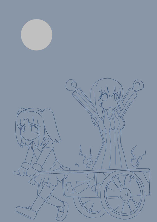matou sakura, dark sakura, and yumizuka satsuki (fate and 3 more) drawn by tamu_(mad_works)