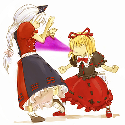 yagokoro eirin and medicine melancholy (touhou) drawn by cervus