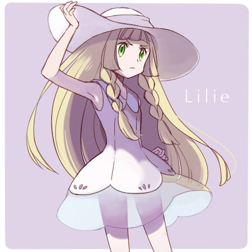 lillie (pokemon and 1 more) drawn by sasairebun