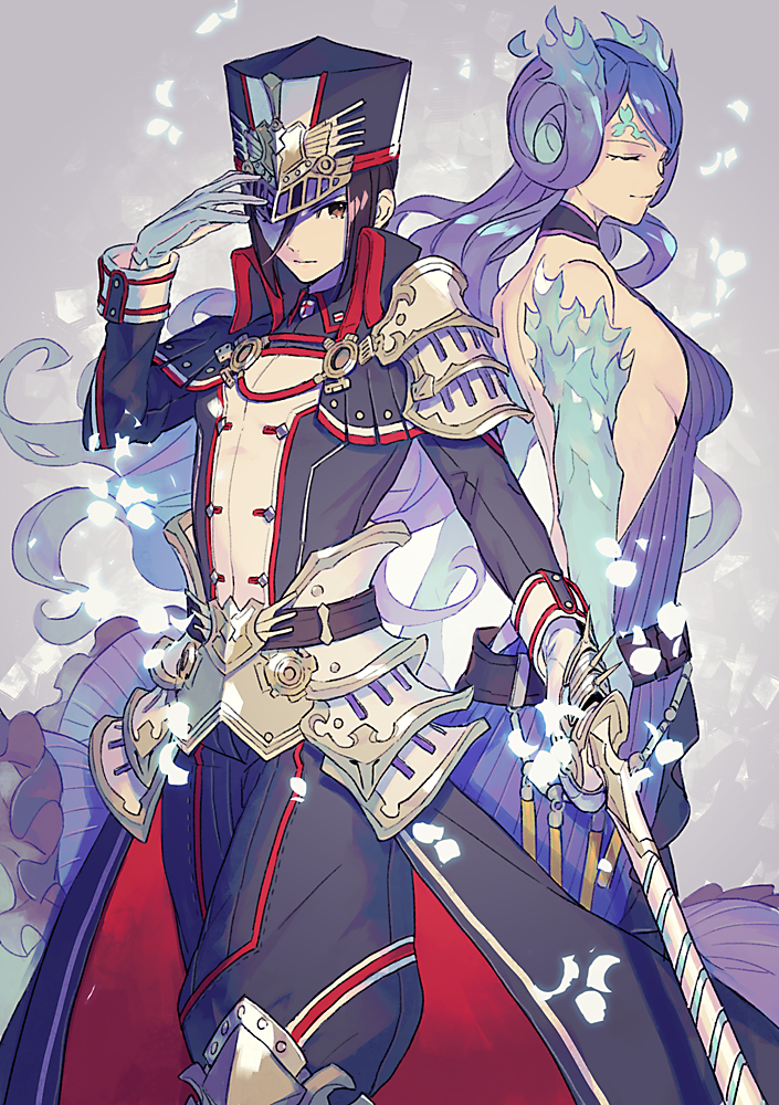 morag ladair and brighid (xenoblade chronicles and 1 more) drawn by ebira