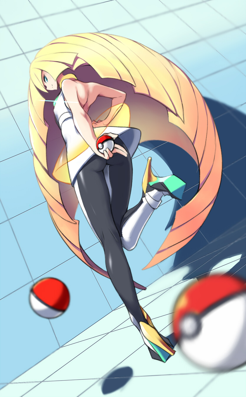 lusamine (pokemon and 1 more) drawn by tm_(hanamakisan)