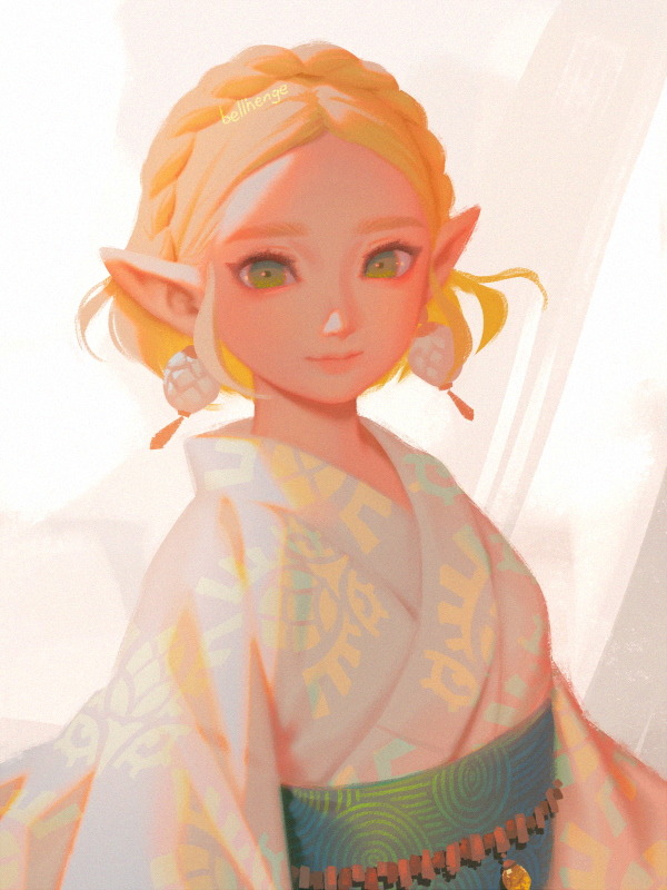 princess zelda (the legend of zelda and 1 more) drawn by bellhenge