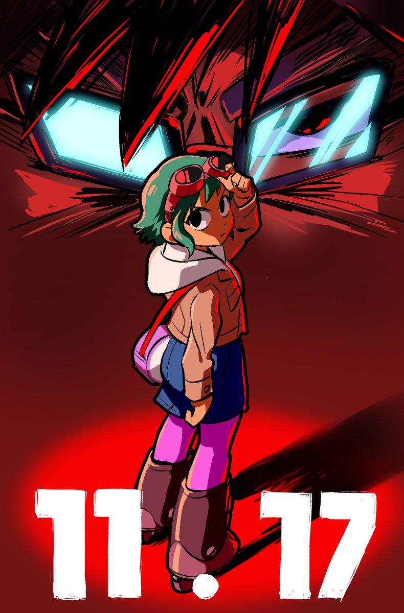 ramona flowers and gideon graves (scott pilgrim and 1 more) drawn by motohashi_mari