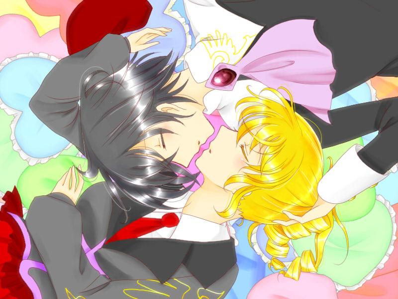 ushiromiya jessica and kanon (umineko no naku koro ni) drawn by sion-cilk