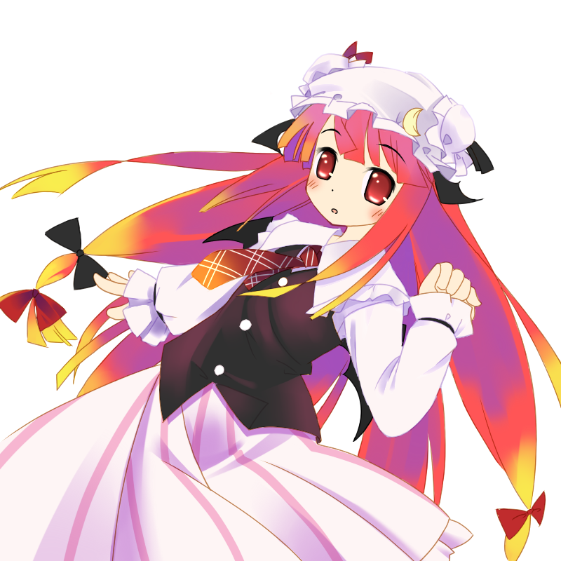 patchouli knowledge and koakuma (touhou) drawn by tachibana_(tach011194)