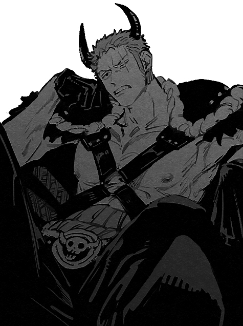 roronoa zoro (one piece) drawn by kalk0011