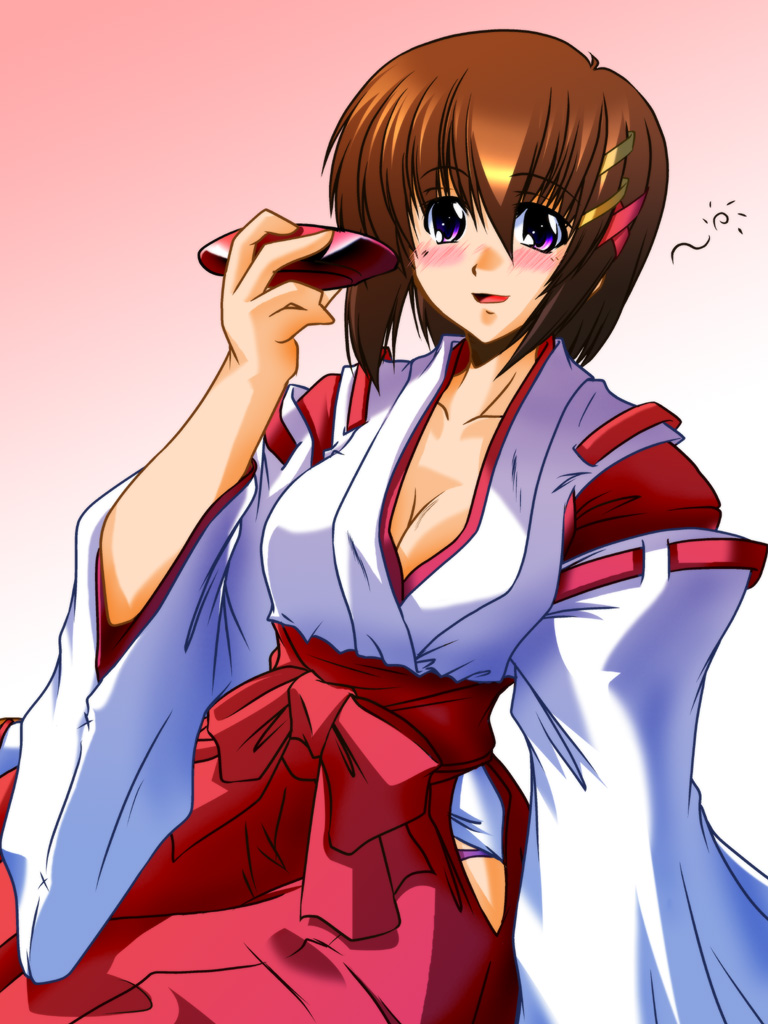 yagami hayate (lyrical nanoha and 1 more) drawn by 45acp
