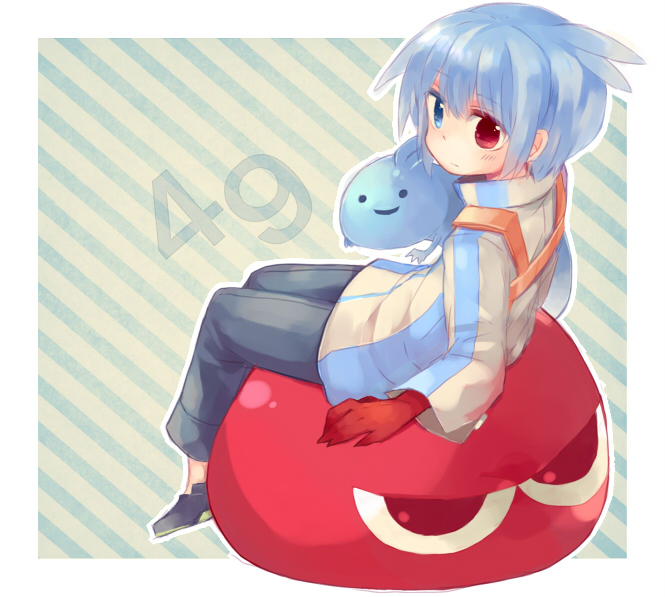 puyo and sig (puyopuyo and 1 more) drawn by haruna_0531
