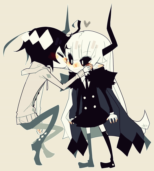 kcalb and etihw (funamusea and 1 more) drawn by sakiroll