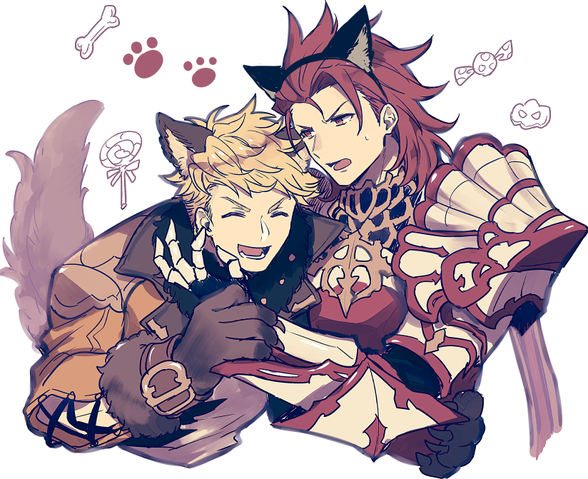 vane and percival (granblue fantasy) drawn by ono_(0_no)