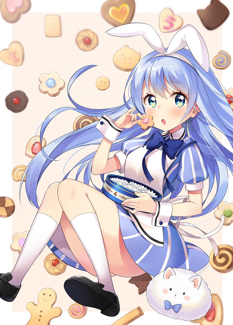 kafuu chino and tippy (gochuumon wa usagi desu ka?) drawn by ayamy