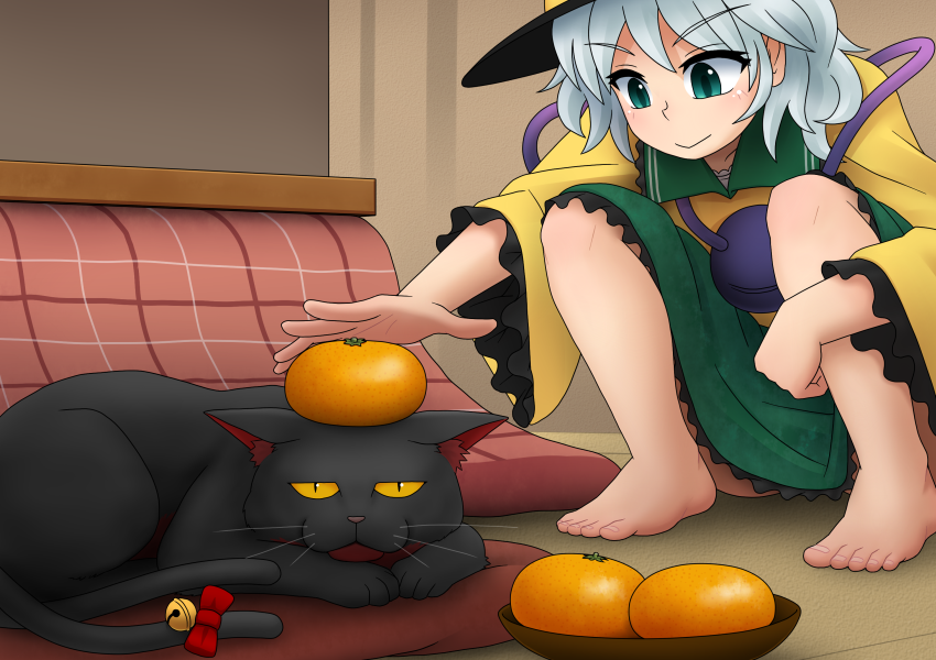 komeiji koishi and kaenbyou rin (touhou) drawn by iromeki_overdrive
