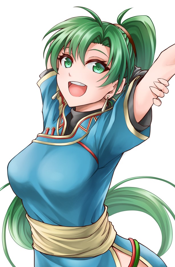 lyn (fire emblem and 1 more) drawn by ten_(tenchan_man)