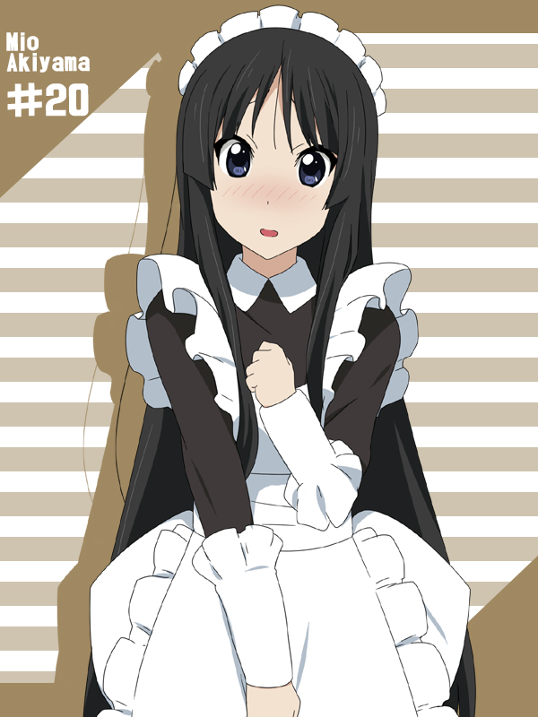 akiyama mio (k-on!) drawn by ikari_manatsu