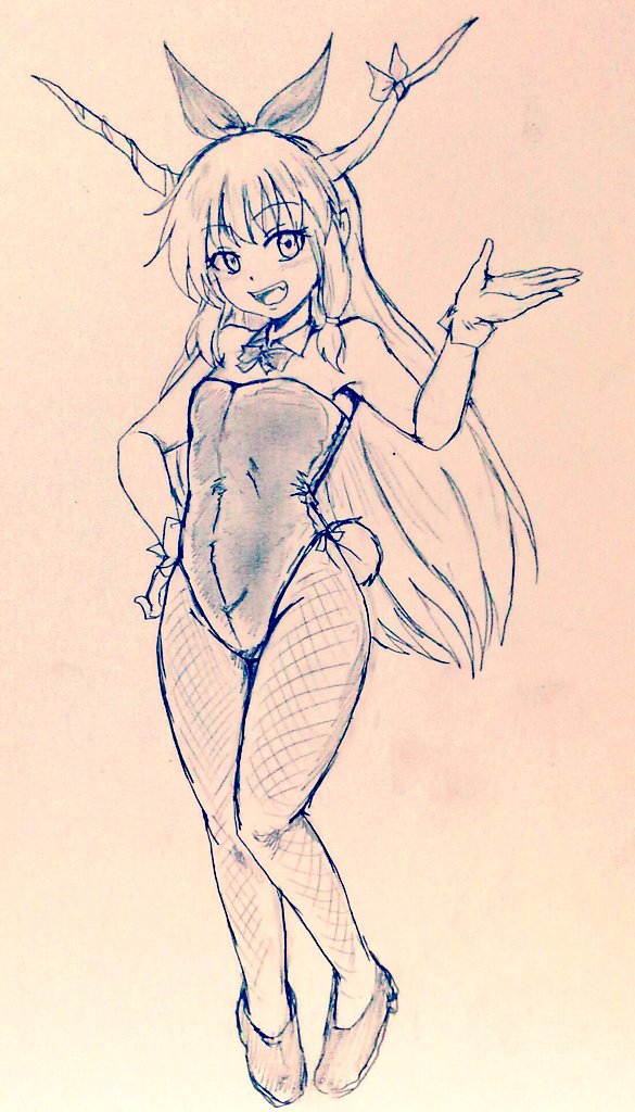 ibuki suika (touhou) drawn by d-m_(dii_emu)