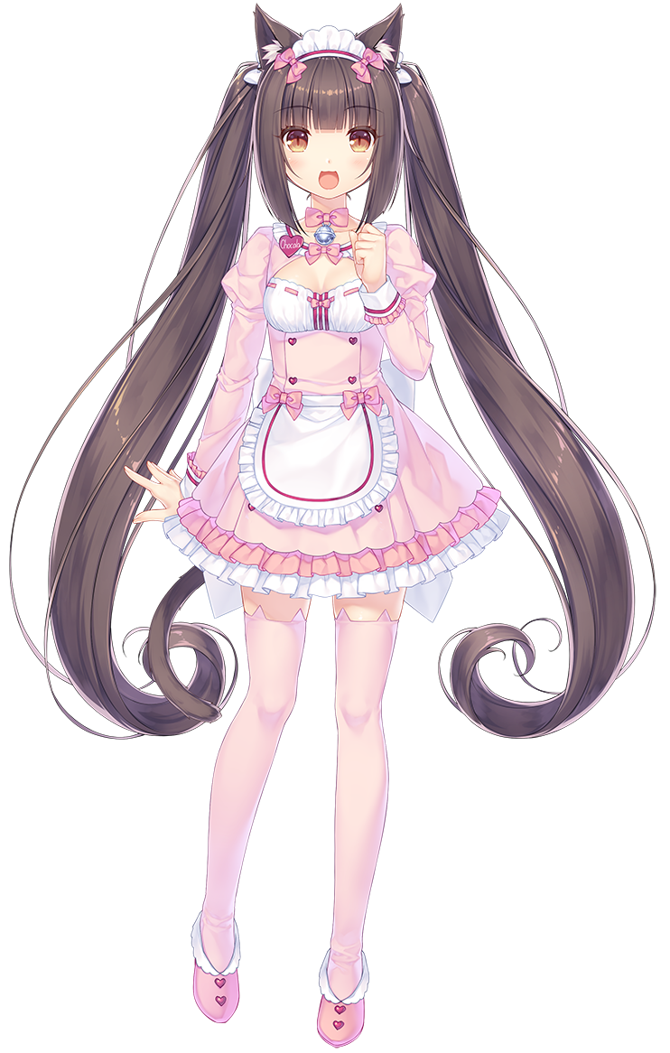 chocola (nekopara) drawn by sayori_(neko_works)