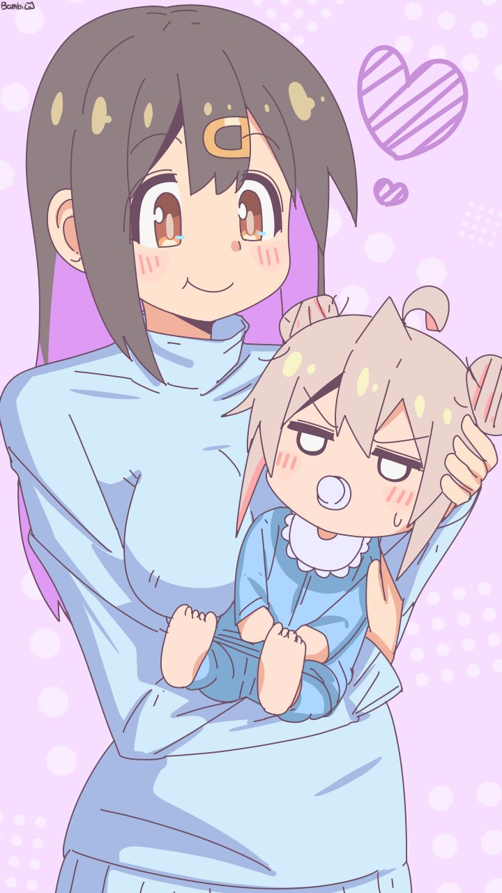 oyama mahiro and oyama mihari (onii-chan wa oshimai!) drawn by bambi2000line