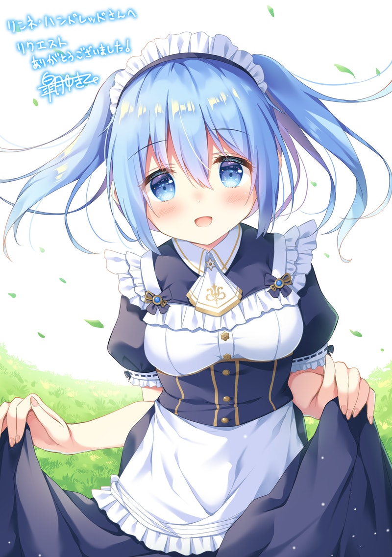 rinne hundred (indie virtual youtuber) drawn by satsuki_yukimi