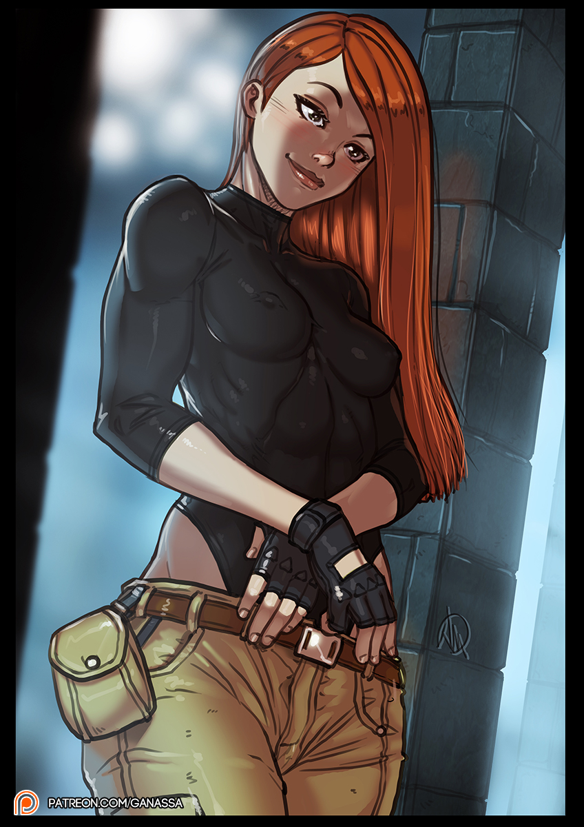 kim possible (kim possible) drawn by ganassa