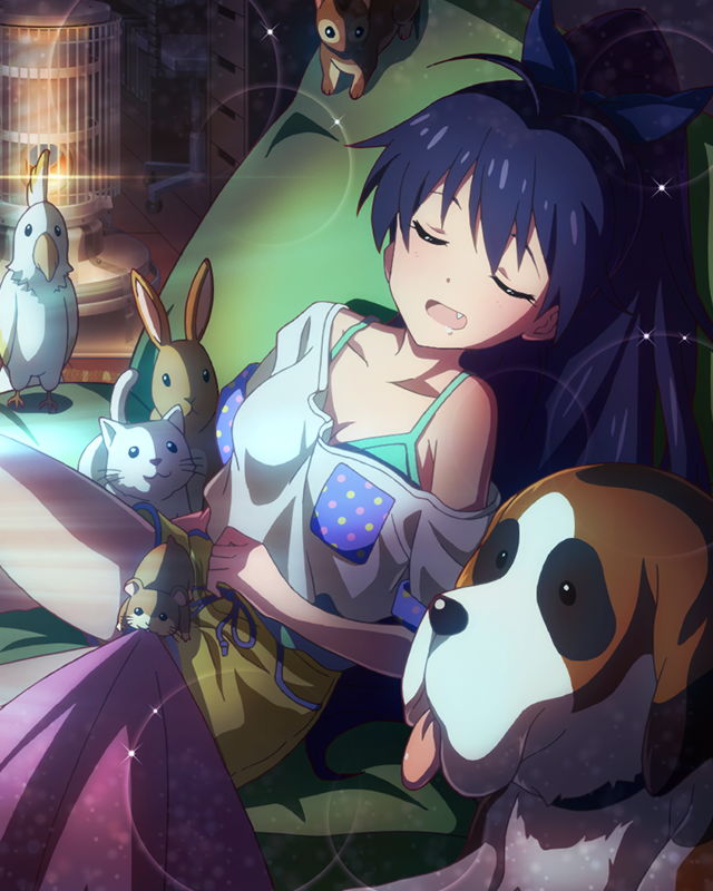 ganaha hibiki, hamuzou, and inumi (idolmaster and 1 more)