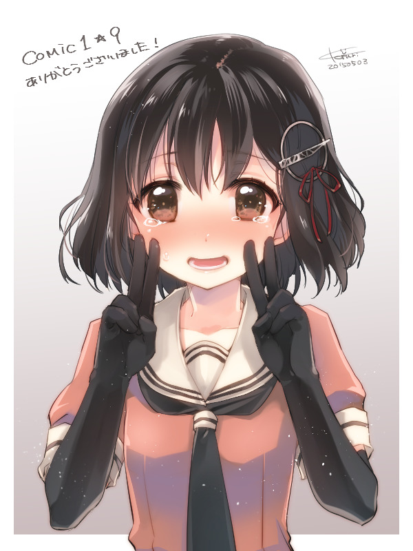 naka and haguro (kantai collection) drawn by koruri