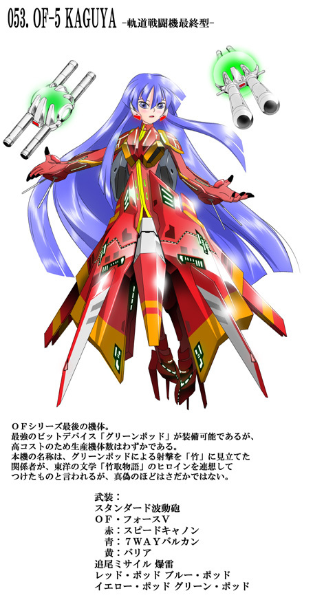 of-5 kaguya (r-type and 1 more) drawn by shast24