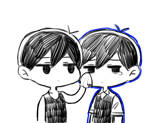 sunny and omori (omori) drawn by yutsu
