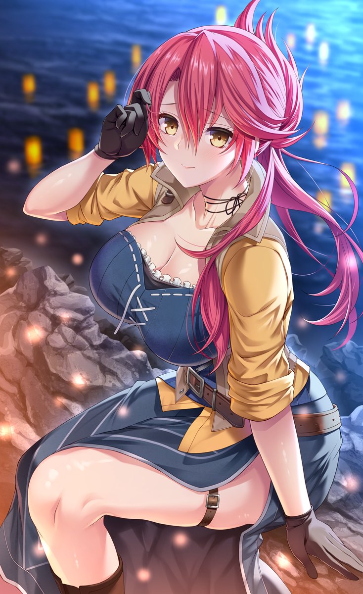 sara valestein (eiyuu densetsu and 2 more) drawn by emanon123