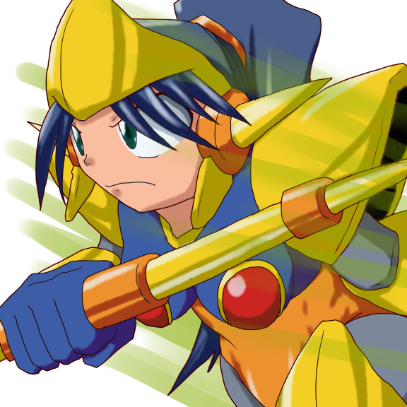 enker (mega man and 1 more) drawn by ranga