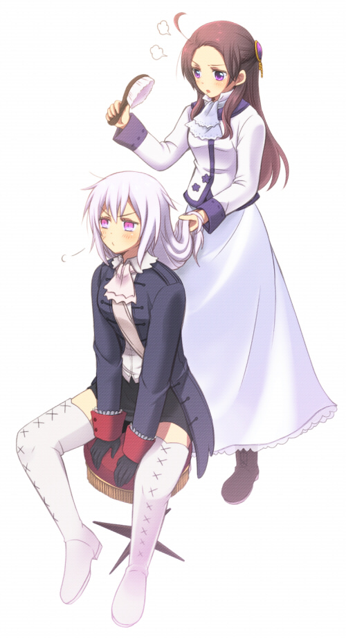 prussia and austria (axis powers hetalia) drawn by ine