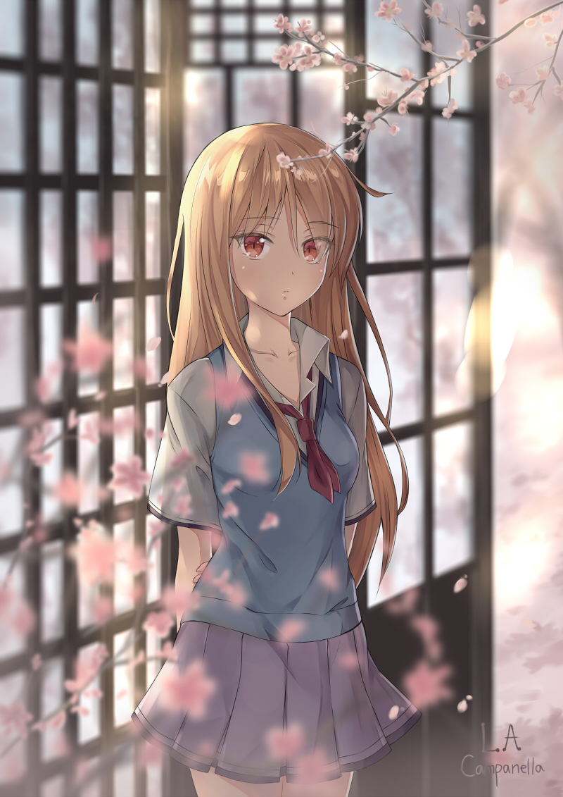 shiina mashiro (sakura-sou no pet na kanojo) drawn by la_campanella