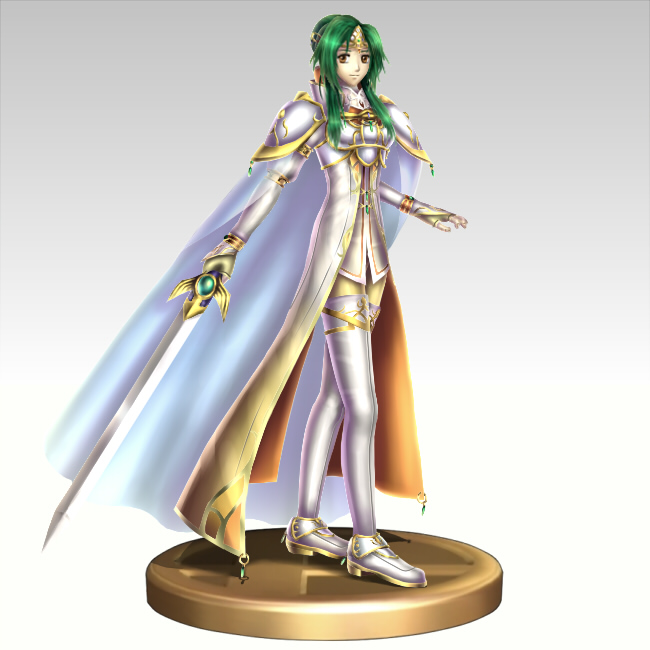 elincia ridell crimea (fire emblem and 3 more) drawn by gonzarez