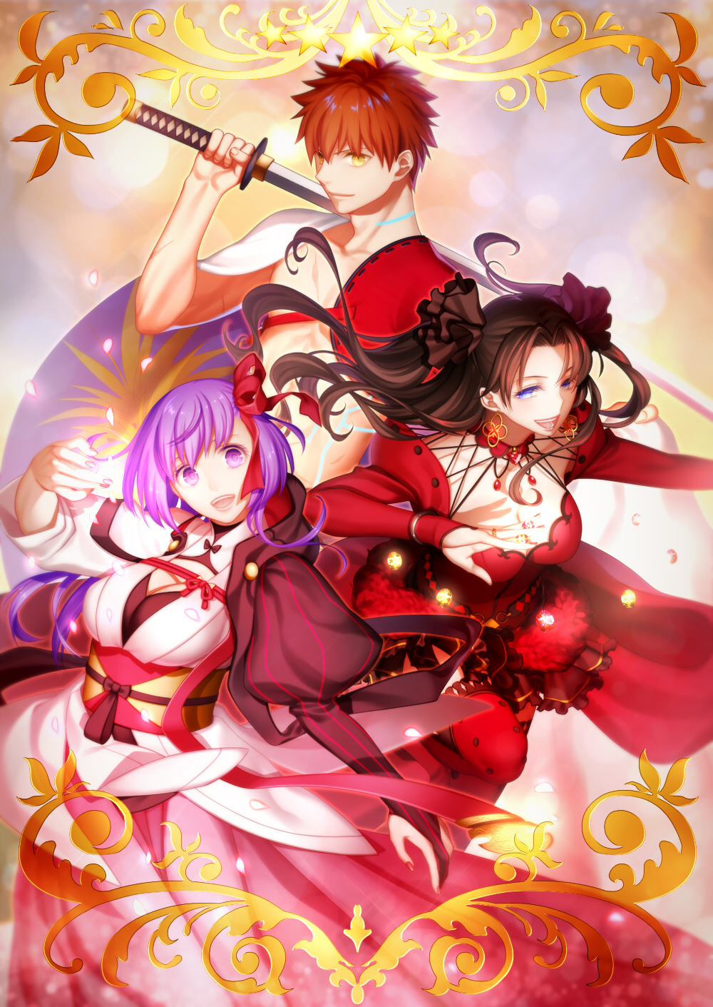 Tohsaka Rin Matou Sakura Emiya Shirou Senji Muramasa Formalcraft And 1 More Fate And 2 More Drawn By Arkray Danbooru Tohsaka Rin Matou Sakura Emiya Shirou Senji Muramasa Formalcraft And 1 More Fate And 2 More Drawn By Arkray Danbooru