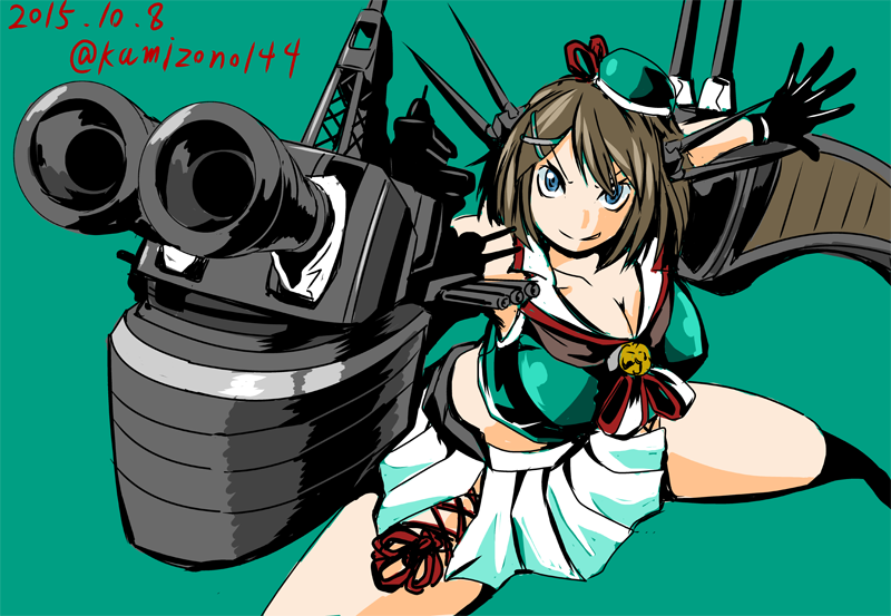 maya and maya kai ni (kantai collection) drawn by kamizono_(spookyhouse)