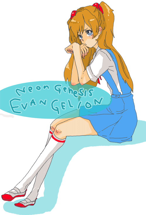 souryuu asuka langley (neon genesis evangelion) drawn by ten_(ch)