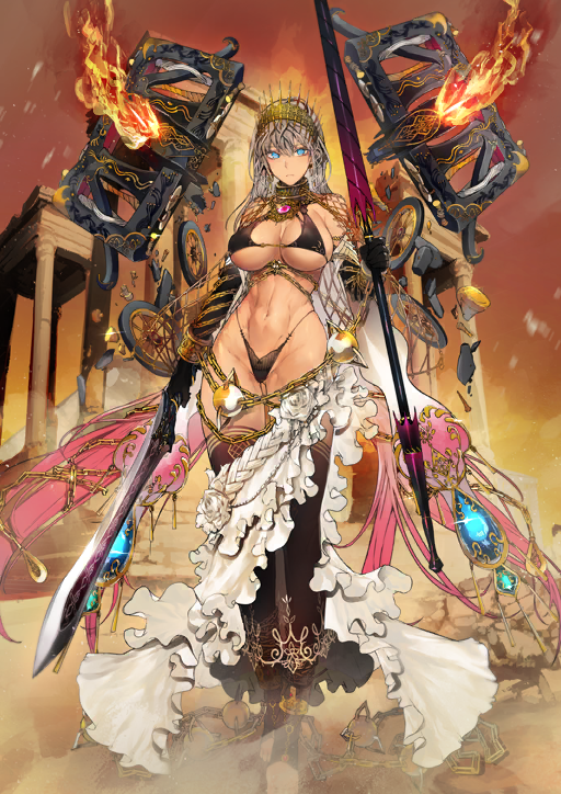 zenobia (fate and 1 more) drawn by nishiide_kengorou