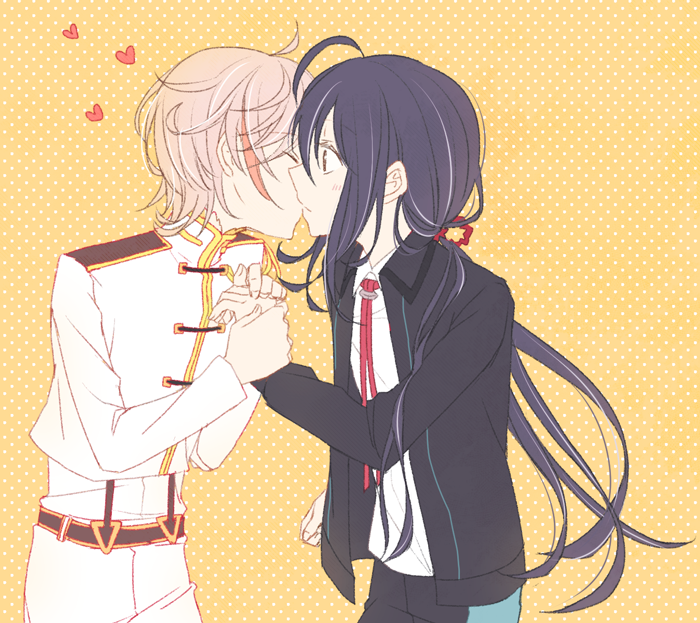 namazuo toushirou and monoyoshi sadamune (touken ranbu) drawn by ritsu_(iqpi)