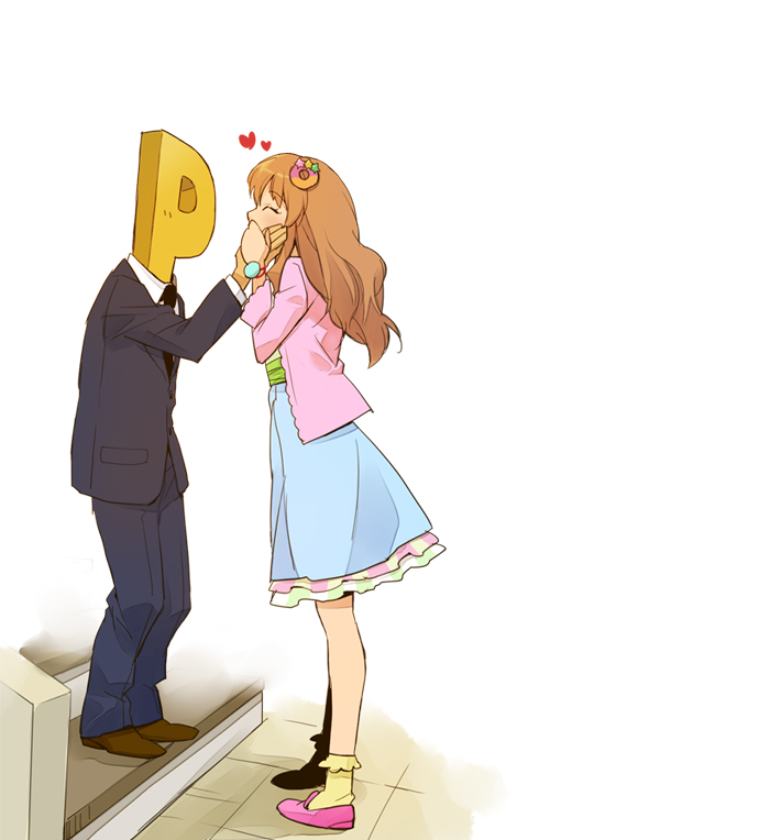 producer, p-head producer, and moroboshi kirari (idolmaster and 1 more) drawn by dorei_k