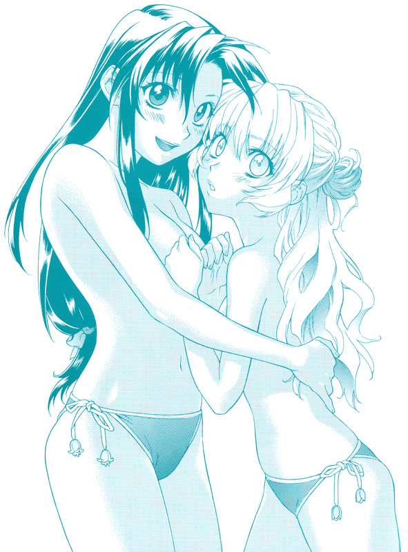 chidori kaname and teletha testarossa (full metal panic!) drawn by tateo_retsu