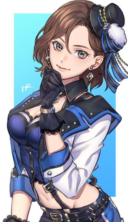mizuki seira (idolmaster and 2 more) drawn by hr_jam