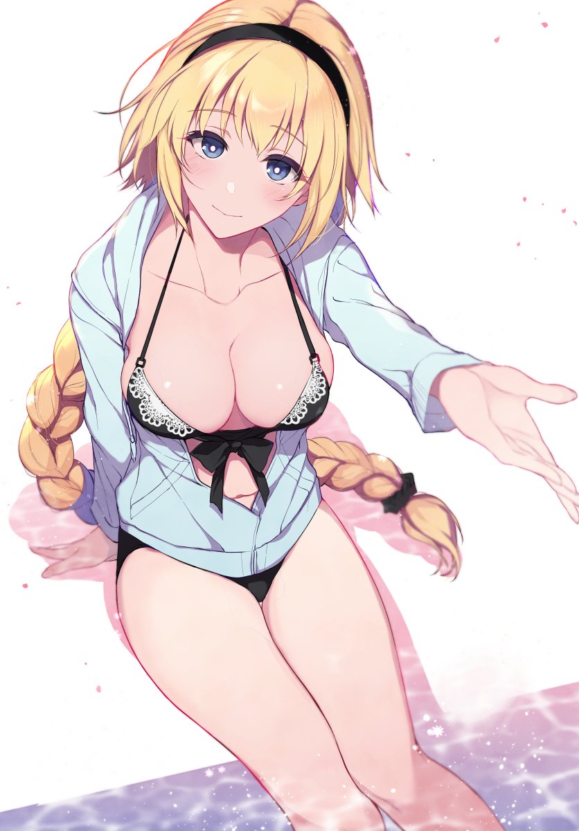 jeanne d'arc (fate and 1 more) drawn by pochi_(pochi-goya)