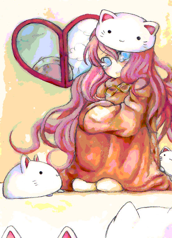 megurine luka (vocaloid and 1 more) drawn by senka_(senkaichu)