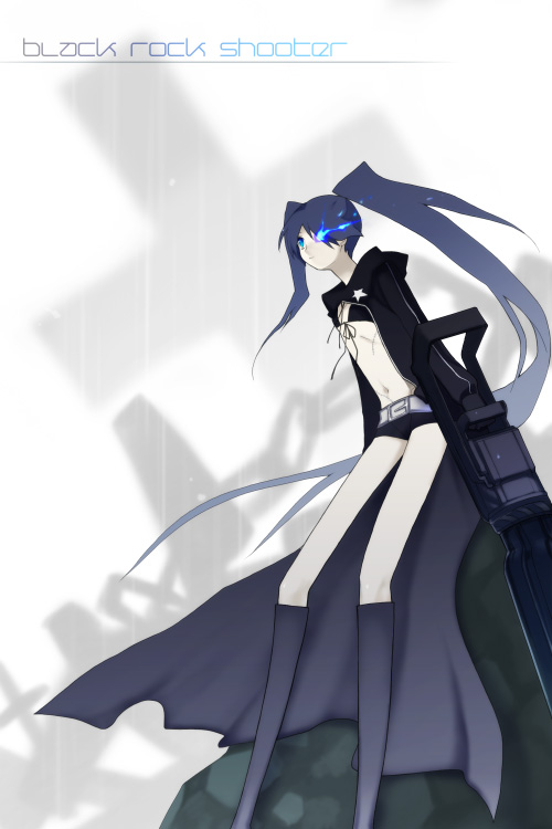 black rock shooter (black rock shooter) drawn by hatoniwayoshi