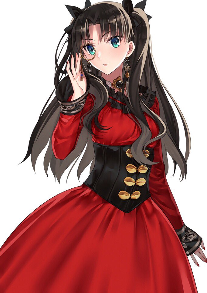 tohsaka rin (fate and 1 more) drawn by yaoshi_jun