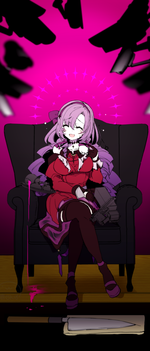 hyakumantenbara salome (nijisanji and 1 more) drawn by doku_denpa_(blue_killer)