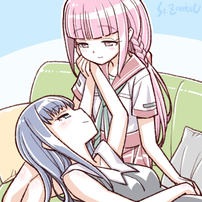 tamaki iroha and nanami yachiyo (mahou shoujo madoka magica and 1 more) drawn by studiozombie