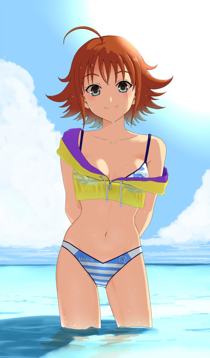 nishijima kai (idolmaster and 1 more) drawn by saty-rokuji
