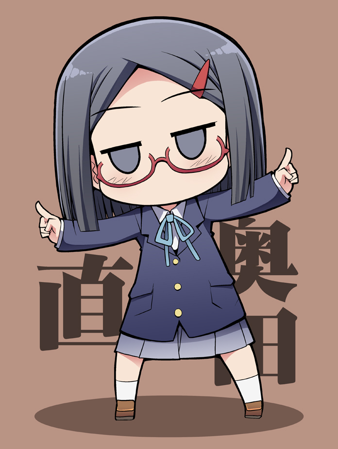 okuda nao (k-on! and 1 more) drawn by serebi_ryousangata